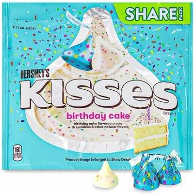 Hershey's pusinky z bílé čokolády s příchutí narozeninového dortu 8 x 283 g