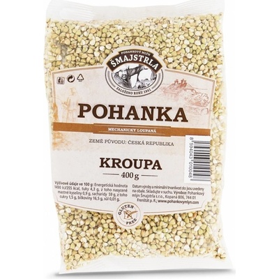 Šmajstrla bio pohanka kroupa 400 g