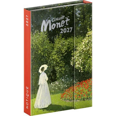 NOTIQUE týdenní magnetický Claude Monet 11 × 16 cm 2027