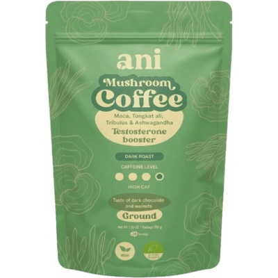 ANi Mushroom Coffee Testosteron booster mletá 350 g