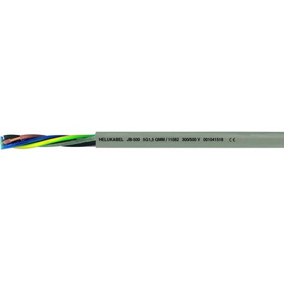 Helu JB-500 11085-1000 riadiaci kábel 7 G 1.5 mm² 1000m sivá