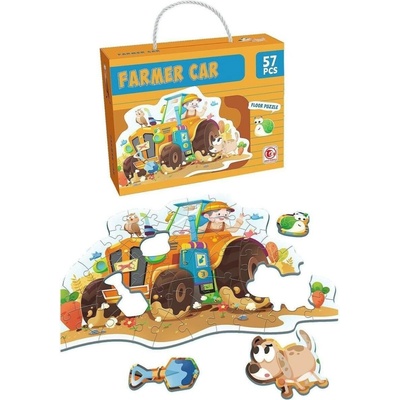 PLAYFULMARIO Podlahové Farma 57 dílků