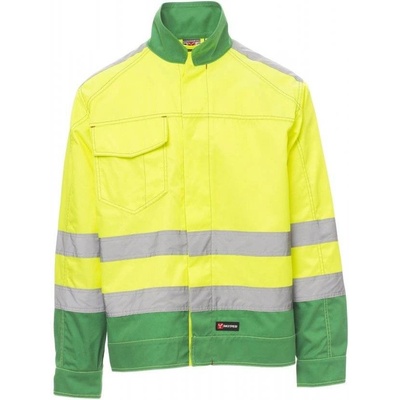 Payper pracovná bunda SAFE HI VI fluorescenčná žltá zelená