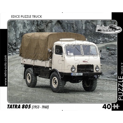 RETRO-AUTA TRUCK č.9 Tatra 805 1953-1960 40 dílků