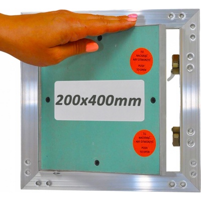 Awenta Revizní dvířka 200 x 400 mm hliníková – Hledejceny.cz