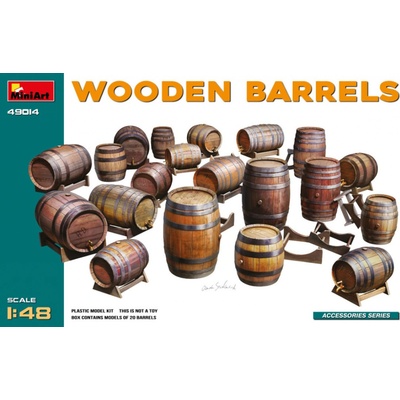 MiniArt Wooden Barrels 1:48