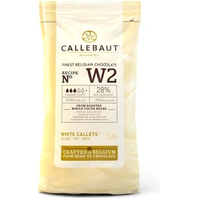 Callebaut Chocolate Callets Bílá W2 1 kg