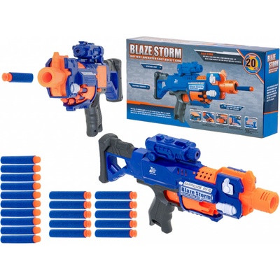 Nerf Kik KX6679 dětská válcová puška Blaze Storm 20 nábojů