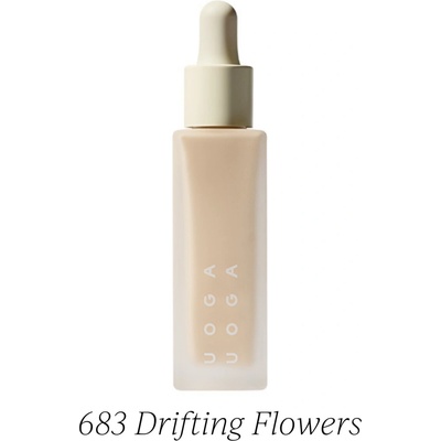Uoga Uoga Tekutý minerální make-up a sérum s SPF20 683 Drifting Flowers velmi světlá barva se studeným podtónem 30 ml