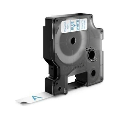 Dymo 45014 S0720540 modrá tlač biely podklad 7m 12 mm