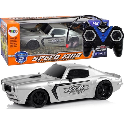 Tomido Sportovní stříbrné RC auto Champion Pilot 1:18