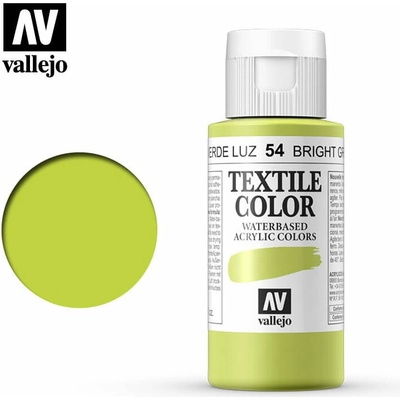 Vallejo textilná farba 40054 jasne zelená 60 ml