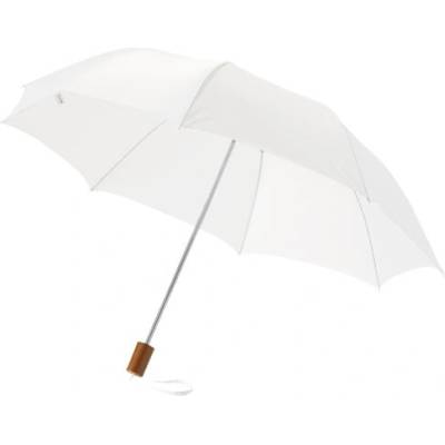 Manuálny skladací dáždnik OHO biela P926.024