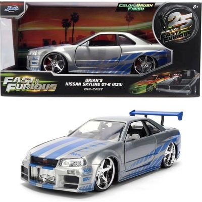 Simba Jada Fast & Furious Nissan Skyline GT-R jubilejná edícia 1:24