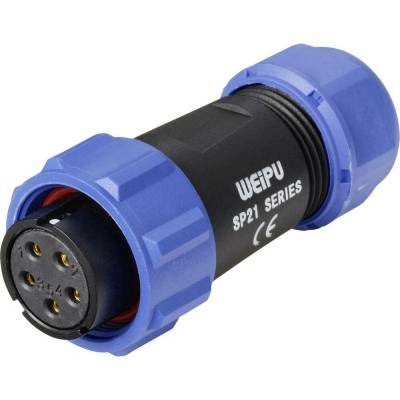 Weipu SP2110 / S 5C II priemyselný kruhový konektor, 1 ks