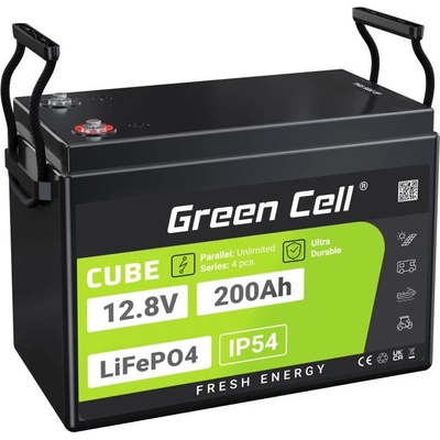 Green Cell LiFePO4 baterie 200Ah 12,8V 2560Wh