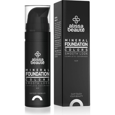 Alissa Beauté Minerální make-up 01 světlý béžový Light beige A098 35 ml