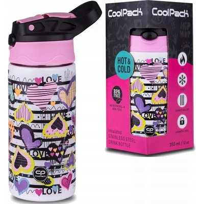CoolPack termoska Hot and Cold 350 ml vícebarevná