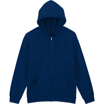mikina na zip Midweight námořnická modrá