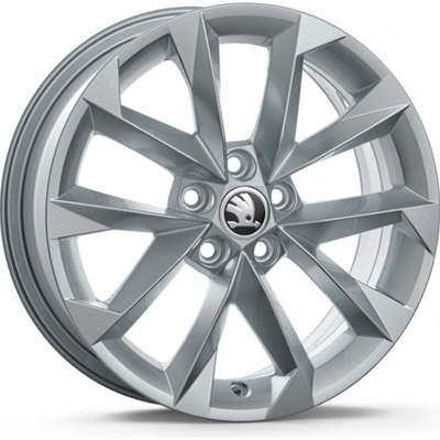 Škoda ITALIA 6x16 5x100 ET35 silver – Hledejceny.cz