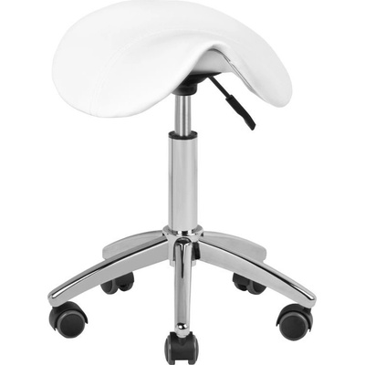 Activeshop kosmetický taburet AM-302 bílý