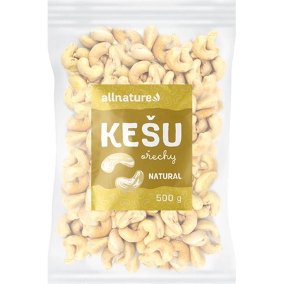 Allnature Kešu jádra Bio 500 g