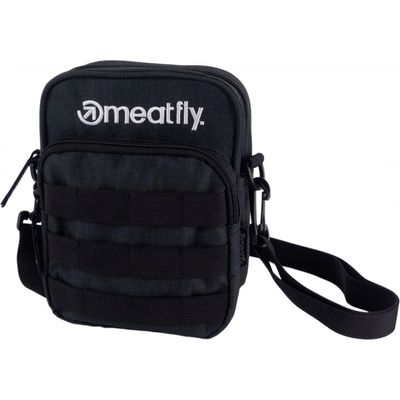 Meatfly pánská Crossbody taška Hardy Charcoal