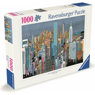 RAVENSBURGER Město New York 1000 dílků