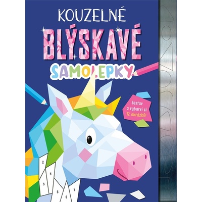 Kouzelné blýskavé samolepky Claire Mowat
