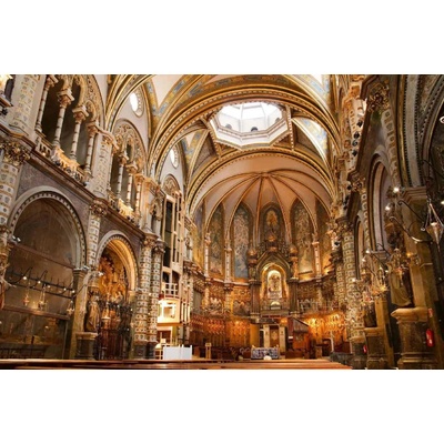 Dimex MS-5-0971 Vliesová fototapeta Klášter Montserrat rozměry 375 x 250 cm