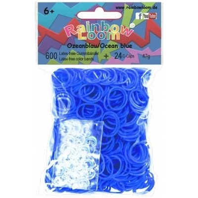 Rainbow Loom náhradní gumičky modrá