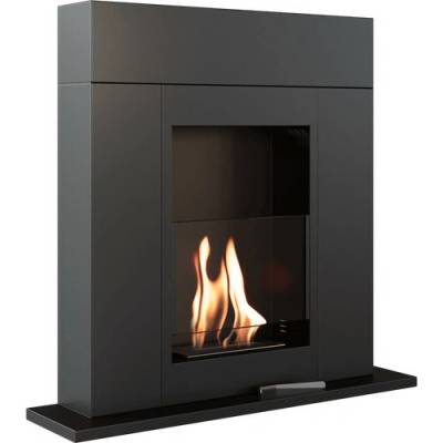 Kratki Voľne stojaci biokrb WHISKEY čierny 750 x 730 mm