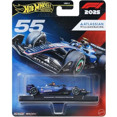 Mattel Hot Wheels malé auto F1 Carlos Sainz Williams