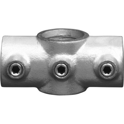 Pozinkovaná spojka pro trubky 60,3 mm, tvar kříž