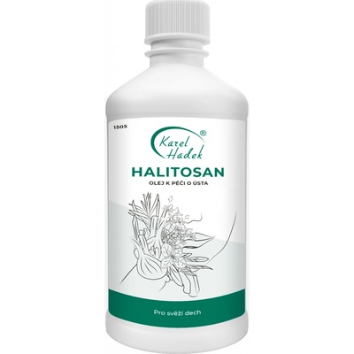 KH Ústní vyplachovací olej HALITOSAN pro svěží dech 500 ml