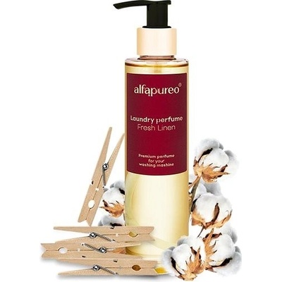 Alfapureo Fresh Linen parfém do prádla s arganovým olejem 100 ml 20 PD