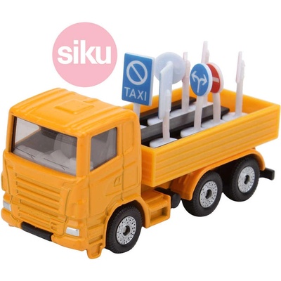 Siku Blister 1322 Nákladní vozidlo s dopravními značkami 1:55