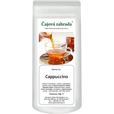 Čajová zahrada Honeybush Cappuccino čaj 0,5 kg