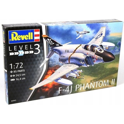 F-4J Phantom II v měřítku 1:72 85 dílků