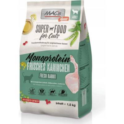 Mac's Cat Adult Monoproteínový KRÁLIK 1,5 kg