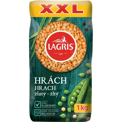 Lagris Hrách žlutý 1 kg