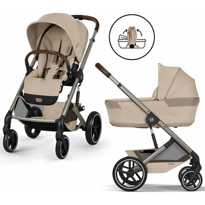 Cybex Balios S Lux incl. Foldable Cot Gold 2026 Almond Beige 2026