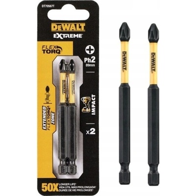 DeWALT Skrutkovací nástavec Ph2 85 mm 2ks DT70567T