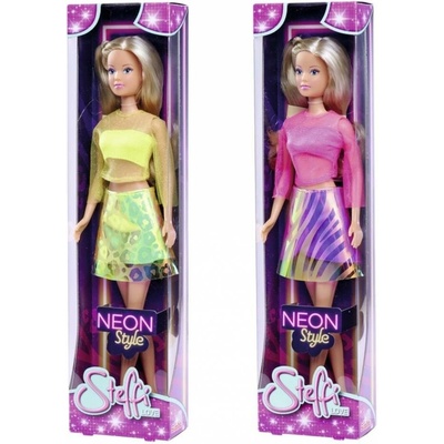Simba Steffi Love Doll Neonový styl, 2 typy