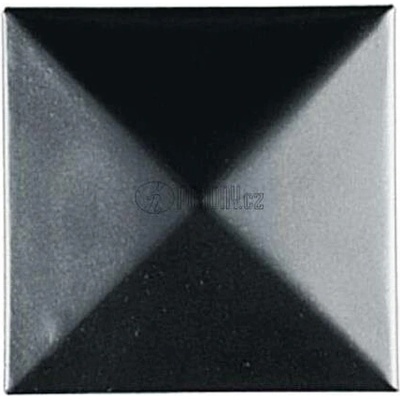 Ocelová čtvercová krytka na sloupek 20 x 20 mm