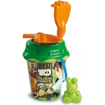Divertoys kbelík set do písku s konví Ben 10 23556 zeleno-žlutý – Hledejceny.cz