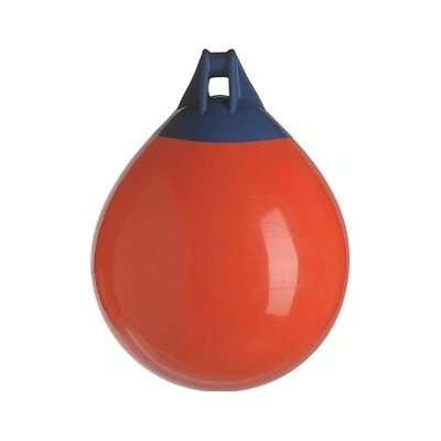 Kulatý fendr Majoni A, červený s černým koncem Velikost: Délka 1050mm, ø 850mm