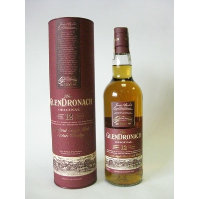 Glendronach Original 12y 43% 0,7 l (tuba)