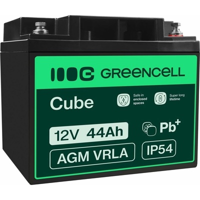 Green Cell 12V 44Ah AGM23