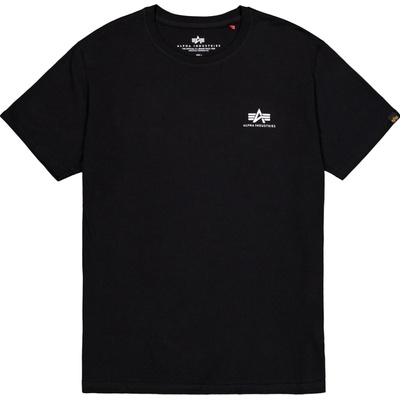 Alpha Industries Basic Small Logo černé